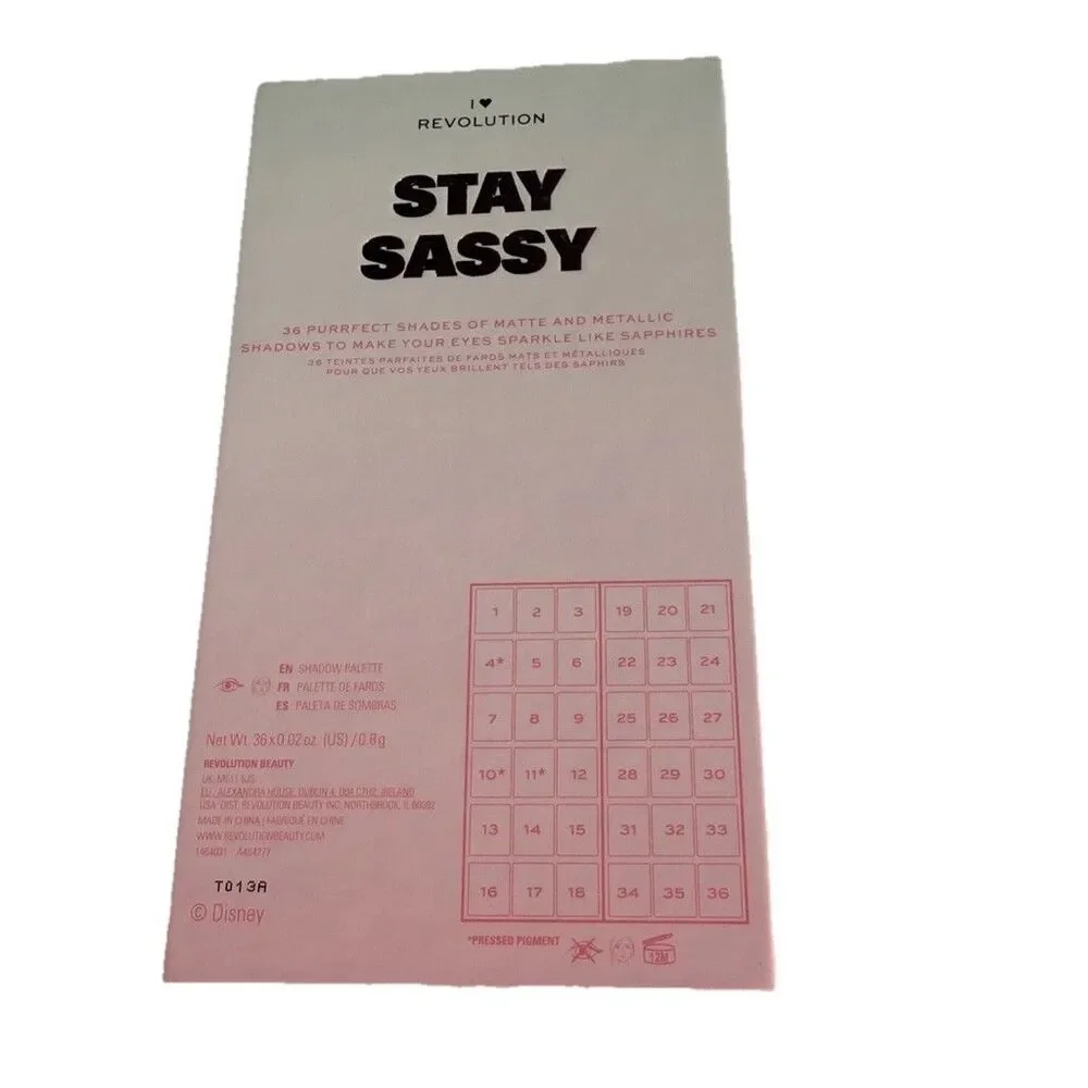 I Heart Revolution x Disney's The Aristocats Marie Stay Sassy Eye Shadow Palette